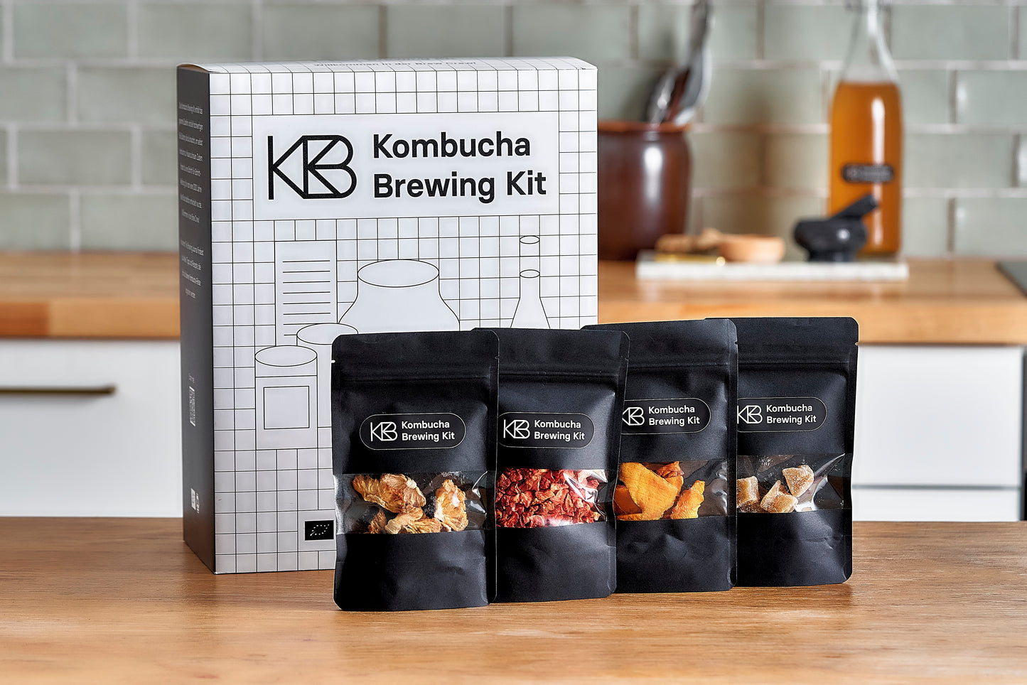 Kombucha Brewing Kit - Braue deinen Lieblings-Kombucha zu Hause